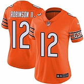 Women Nike Bears 12 Allen Robinson II Orange Color Rush Limited Jersey Dzhi,baseball caps,new era cap wholesale,wholesale hats